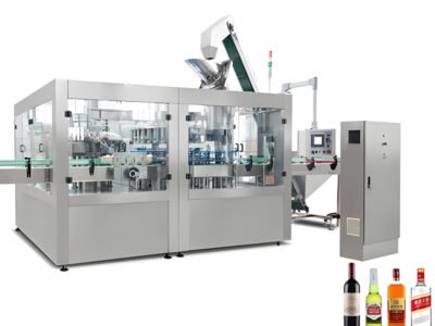 BRGF Series Glass Bottle 3-in-1 Rinsing-Filling-Capping Machine