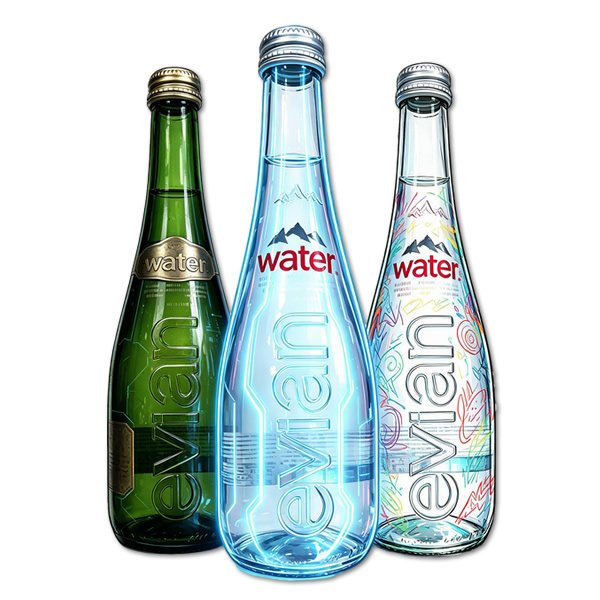 Glass Bottled Water