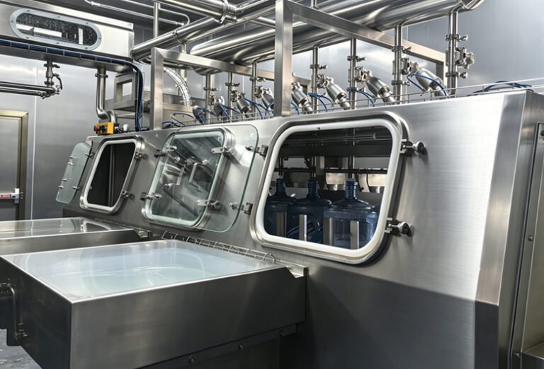 Large 5-gallon bucket water production line filling machine