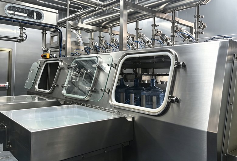 Large 5-gallon bucket water production line filling machine
