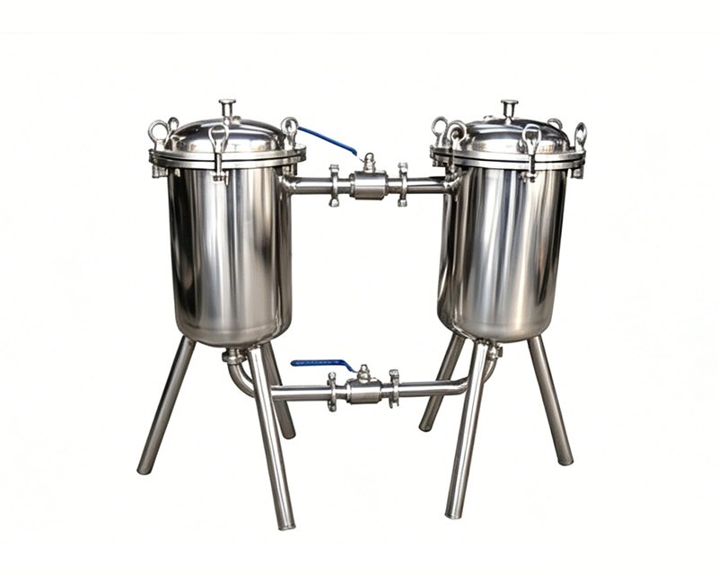 Sanitary Duplex Basket Filter (Dual Filter Housing)