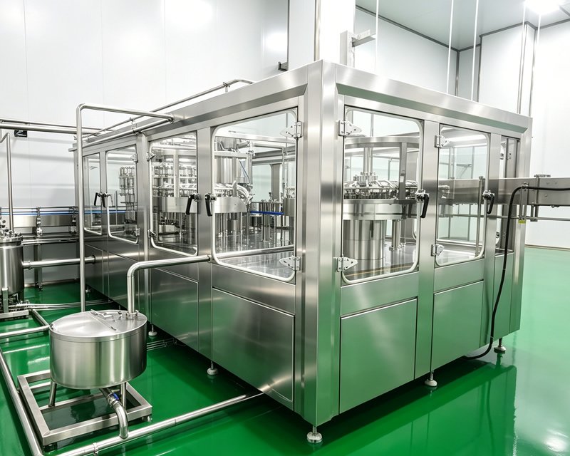 PET Bottle 3-in-1 Rinsing-Filling-Capping Monoblock Machine - 图片 2