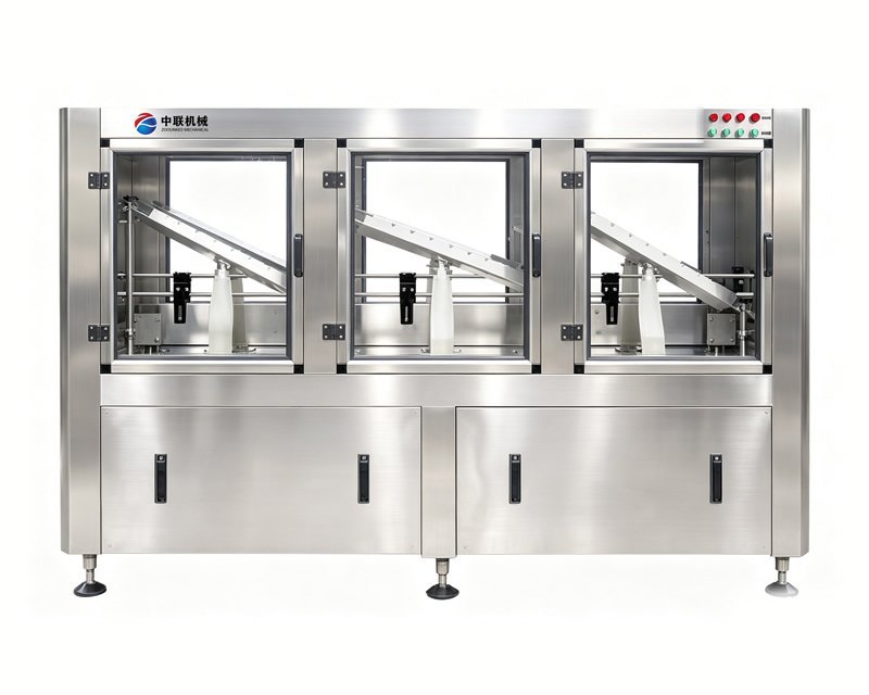 High-Speed Air Knife Bottle Dryer — Non-Contact Air Drying Machine