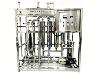 Cross-Flow Membrane Filtration System | Skid-Mounted MF/UF for Juice & Beverage Lines