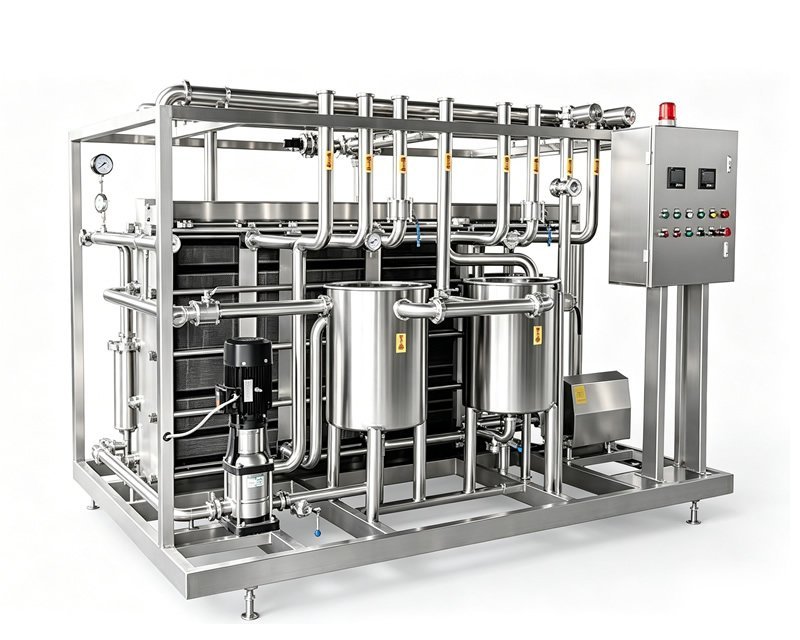 LG-UHT Series Plate UHT Sterilizer | 137℃ Aseptic System for Dairy, Tea & Juice (1000–5000 L/H)