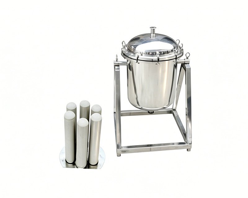 Sintered Titanium Rod Filter | Reusable 0.22–50μm Stainless Steel Precision Filter